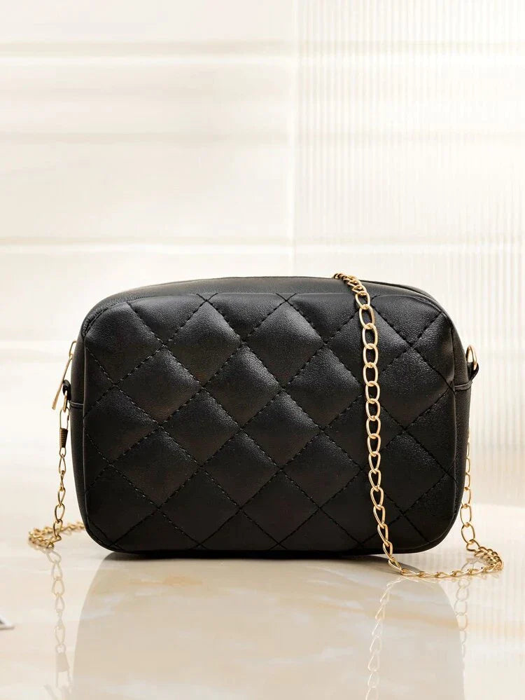 Fineur Urban Chic Crossbody Bag - Black