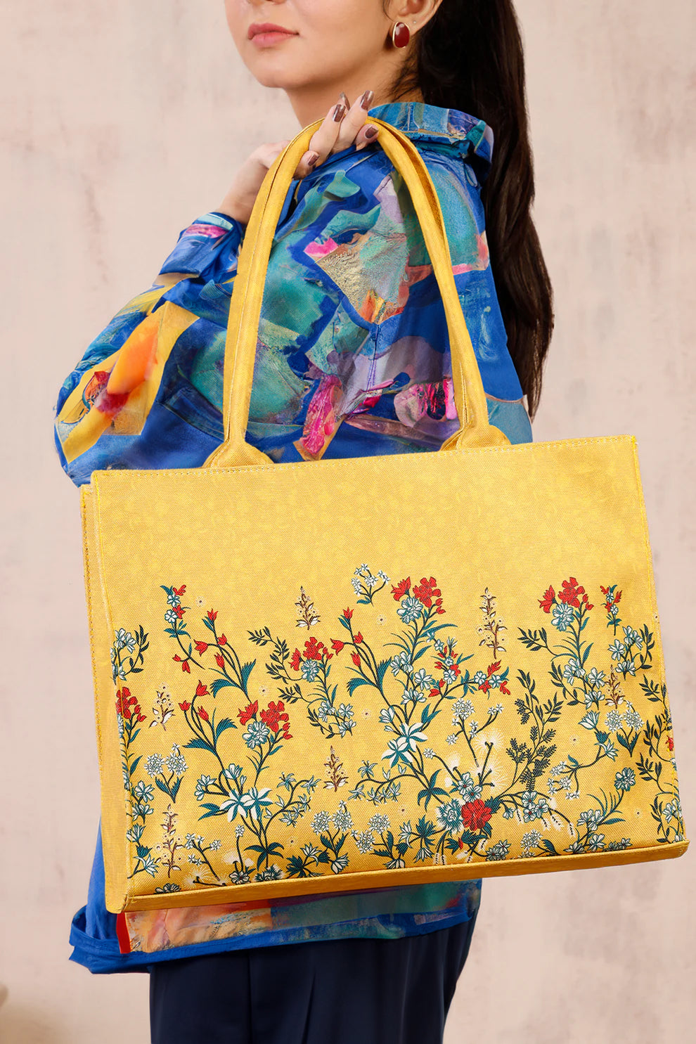 Fineur - Canvas Tote Bag Sunbeam Flora
