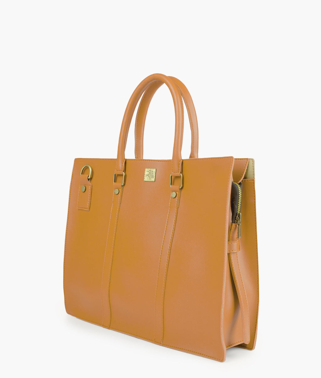 RTW Creation - Mustard laptop bag