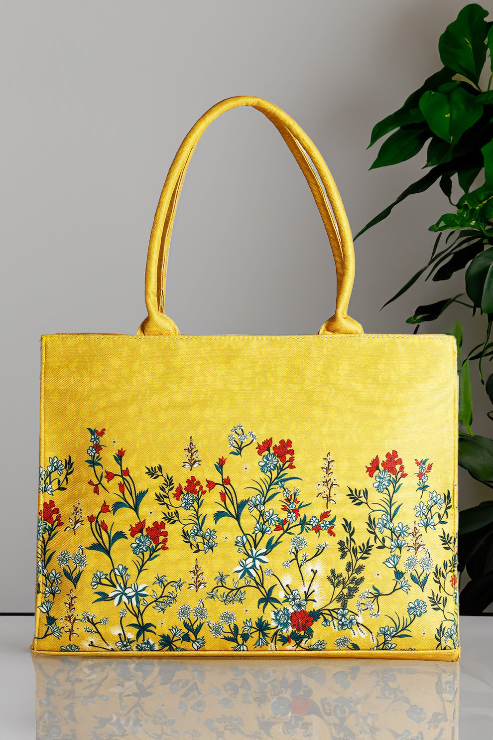 Fineur - Canvas Tote Bag Sunbeam Flora