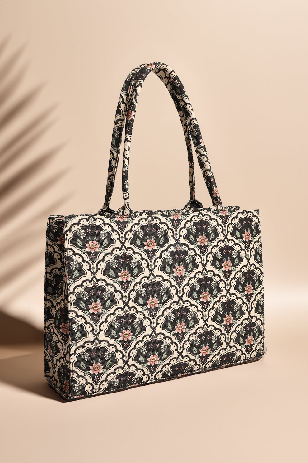 Fineur Canvas Tote Bag BlushLeaf