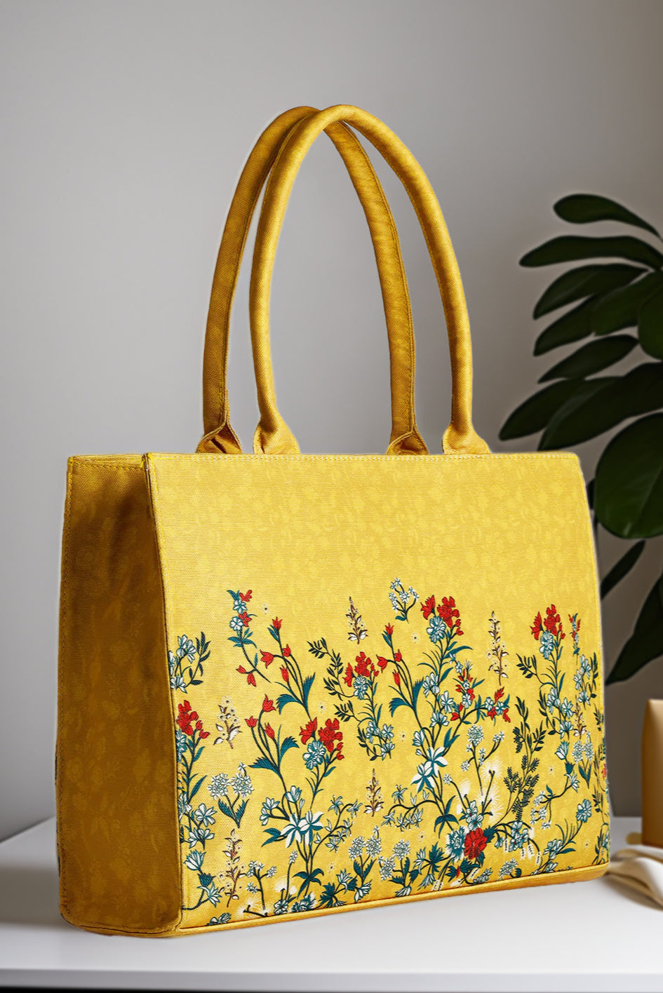 Fineur - Canvas Tote Bag Sunbeam Flora