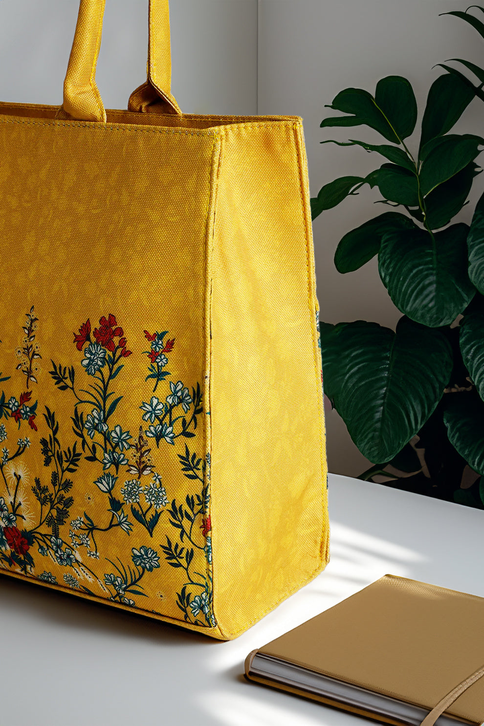 Fineur - Canvas Tote Bag Sunbeam Flora