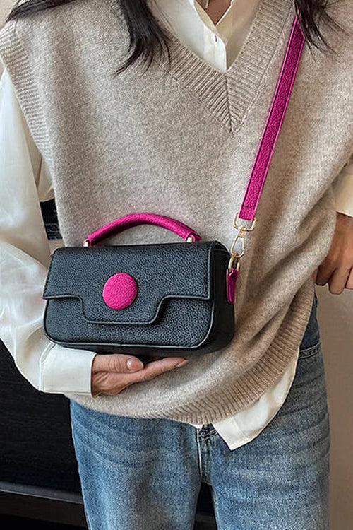 Fineur - Dot Luxe Crossbody Bag - Black