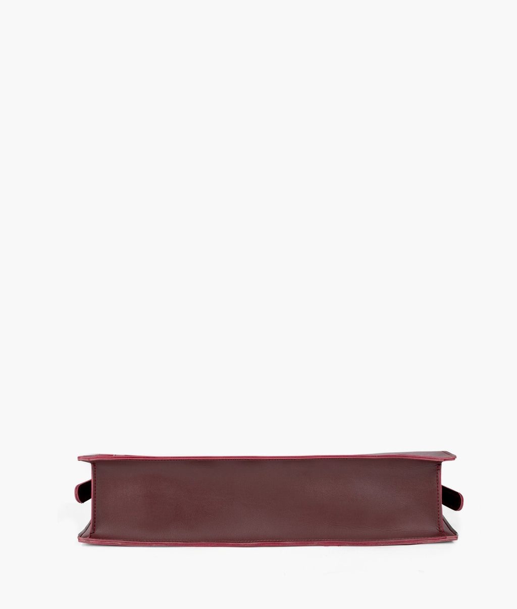 RTW Creation - Burgundy laptop bag