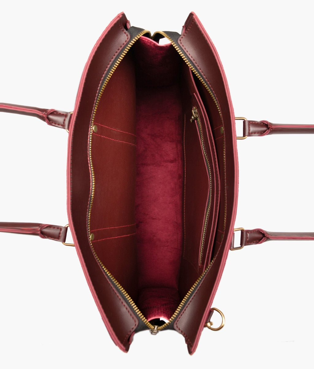 RTW Creation - Burgundy laptop bag