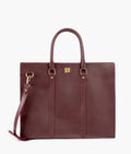 RTW Creation - Burgundy laptop bag