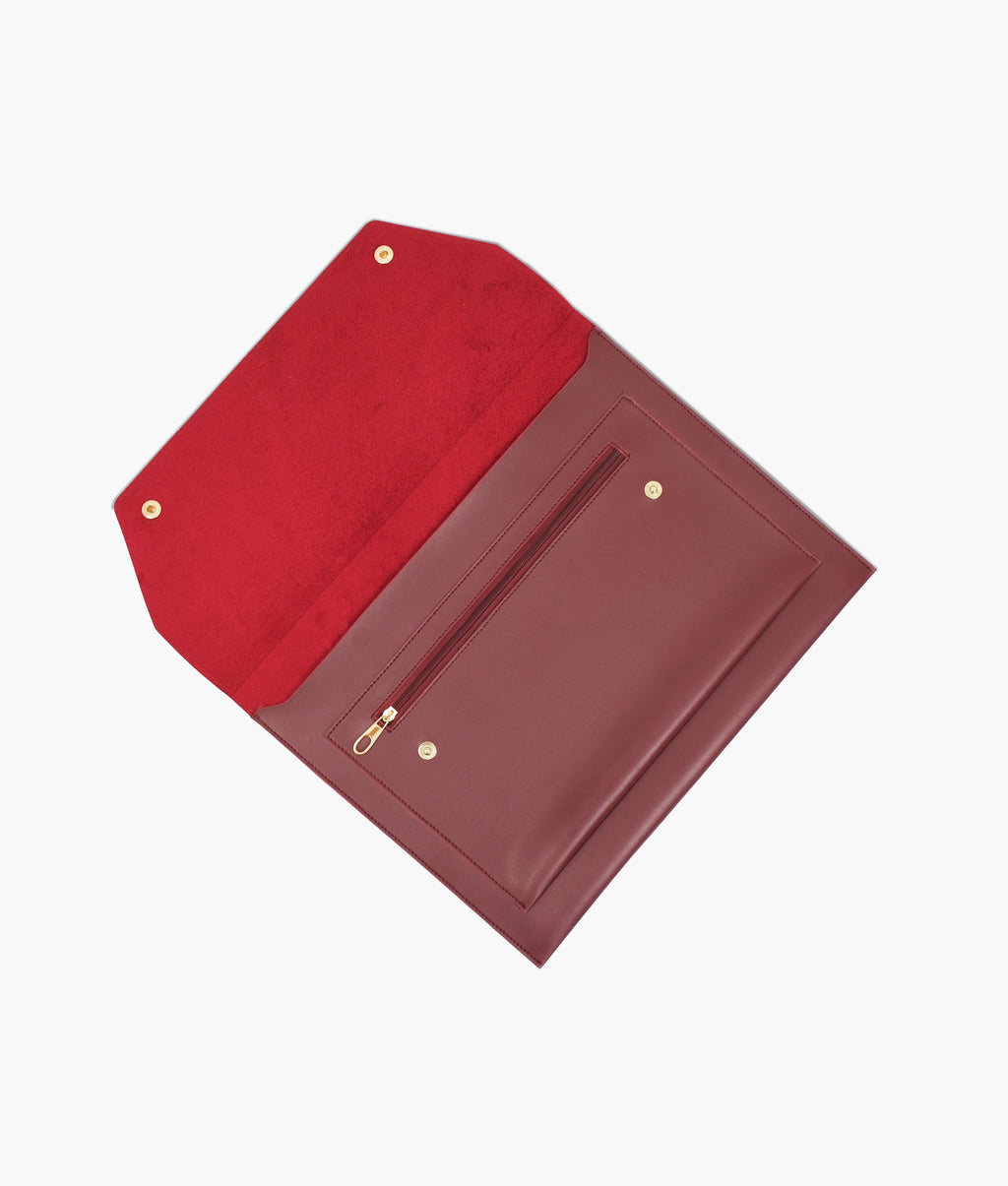 RTW Creation - Burgundy laptop sleeve 17