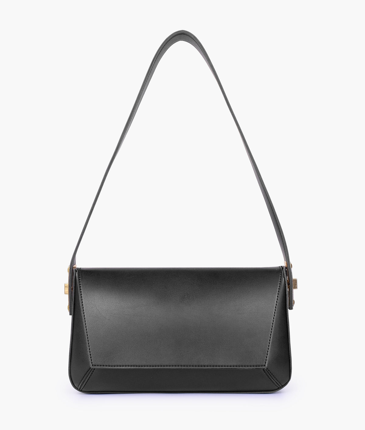 RTW Creation - Black mini flap bag