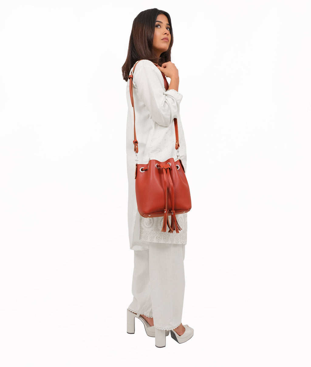 RTW Creation - Rust bucket bag